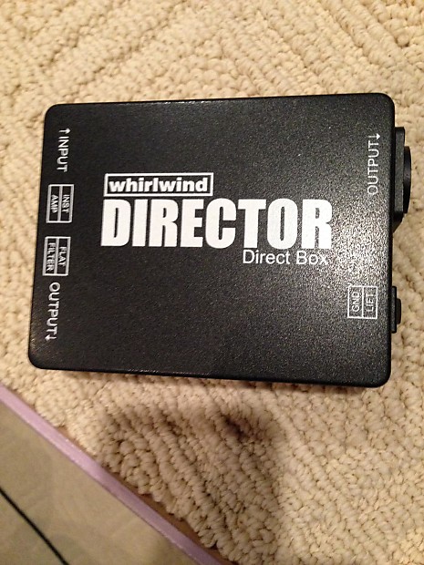 whirlwind director direct box manual